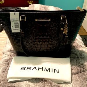 Brahmin new with tag. Python ombré Melbourne collection. Medium Asher tote